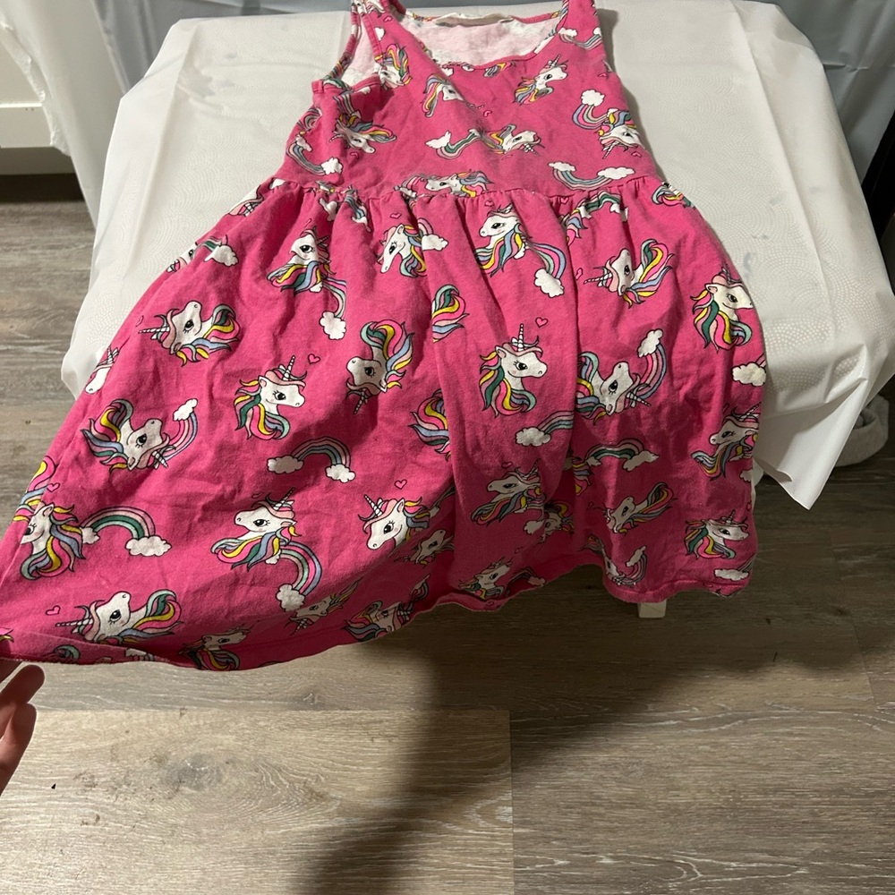 6-8 girls pink dress